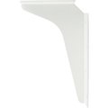 Hardware Resources 5"x8" White Workstation Bracket Sold by the Pair WB5-WH